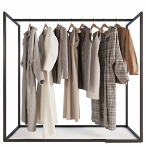 Hanger with womens clothing